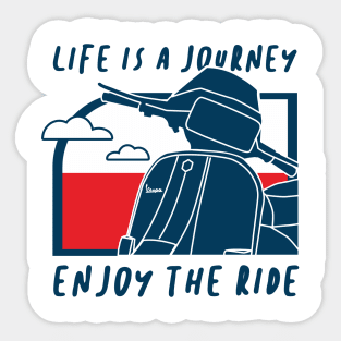 ENJOY THE RIDE Sticker